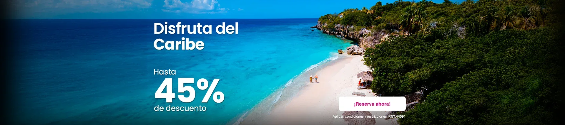 Disfruta del Caribe
